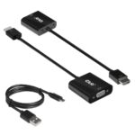 HDMI į VGA/AUDIO adapteris M/F, modelis CAC-1302