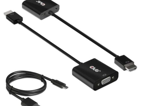 I/O ADAPTER HDMI TO VGA/AUDIO M/F CAC-1302 CLUB3D