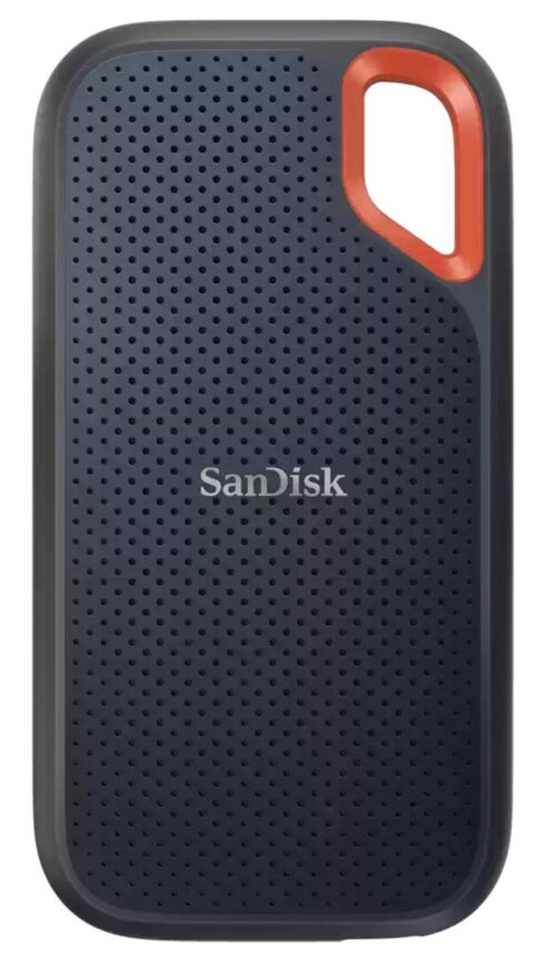 Išorinis SSD SANDISK Extreme 8TB, USB-C, rašymo greitis 1000 MBytes/sec