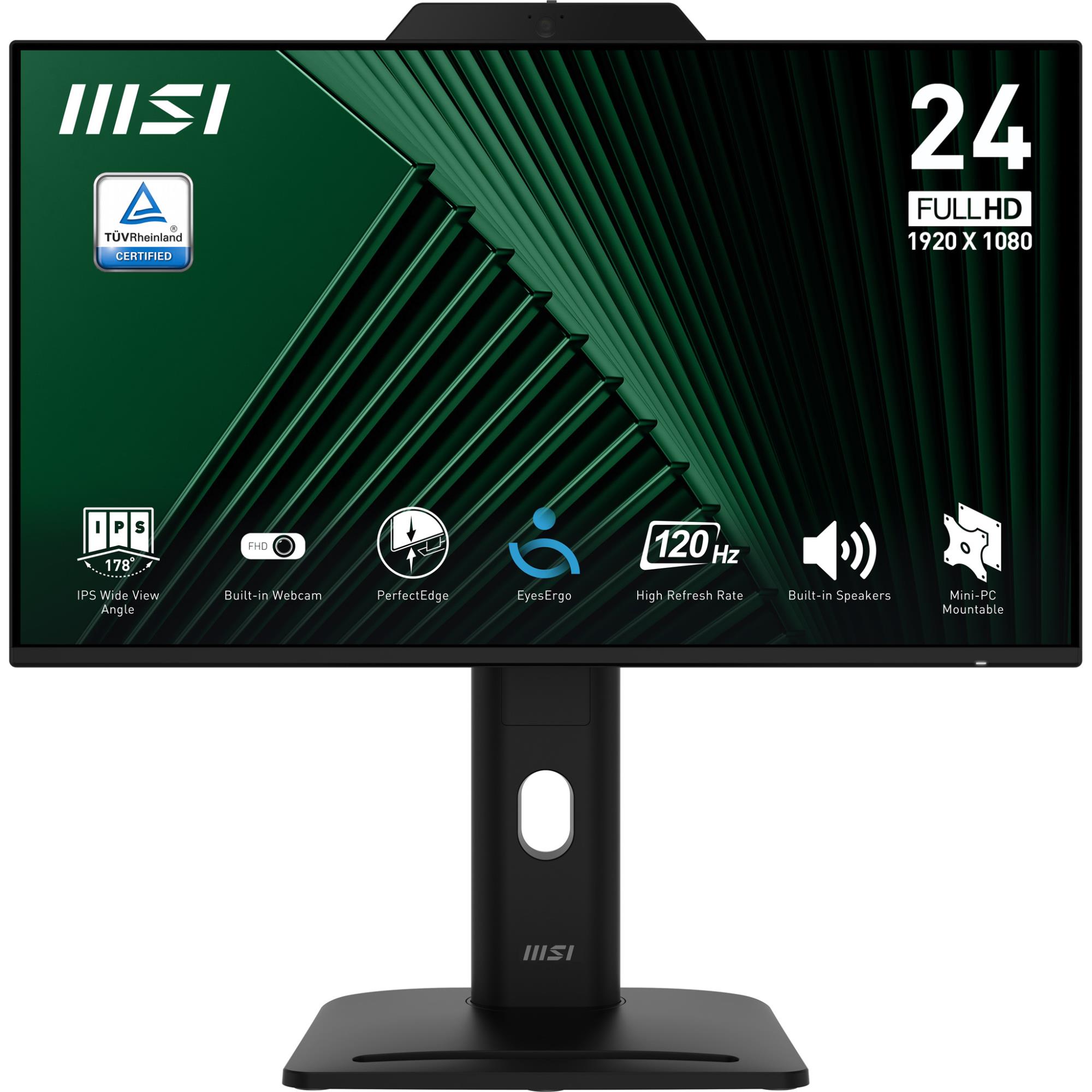 ca3a23dd-004f-44cb-88d4-6e22a26dcfba LCD Monitor MSI PRO MP242PMG 23.8" Business Panel IPS 1920x1080 16:9 120 Hz 1 ms Speakers PROMP242PMG