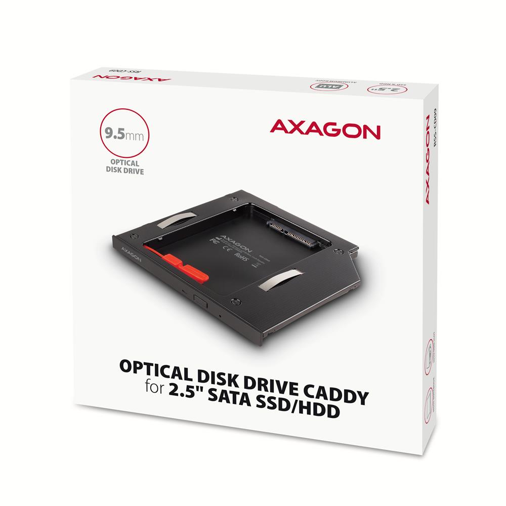ca936878-75f0-40ef-90ef-22b6893158a4 SSD/HDD CADDY 2.5" DVD SLOT/RSS-CD09 AXAGON