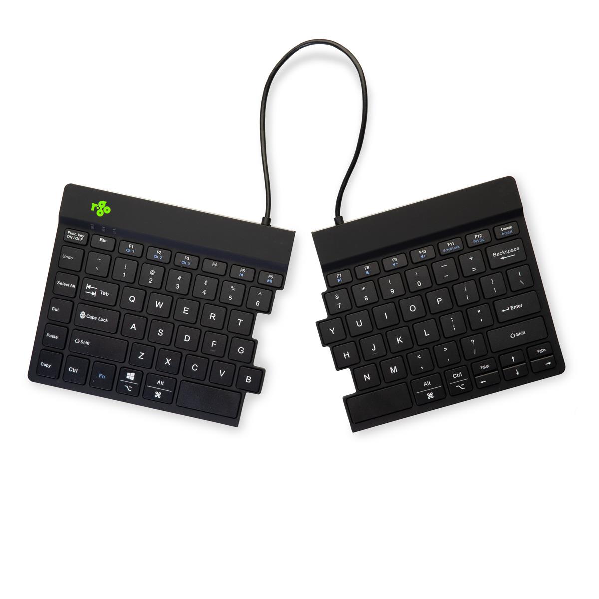 caf26254-ab1f-425b-81f9-672b87e75be1 KEYBOARD WRL COMPACT BREAK/BLACK RGOSBUSWLBL R-GO TOOLS