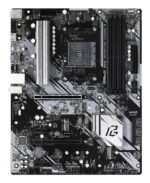 Mainboard ASROCK AMD B550 SAM4 ATX 2xPCI-Express 3.0 1x 1xPCI-Express 3.0 4x 2xM.2 1xPCI-Express 4.0 16x Memory DDR4 Memory slots 4 1xHDMI 2xAudio-In 1xAudio-Out 6xUSB 3.2 1xPS/2 1xRJ45 B550PHANTOMGAMING4