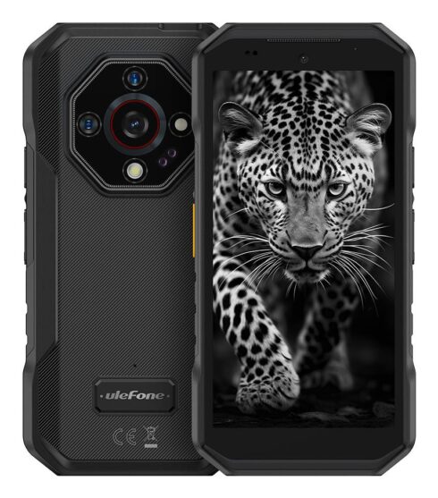 Ulefone Armor X32, 6GB RAM, 128GB atmintis, juoda spalva