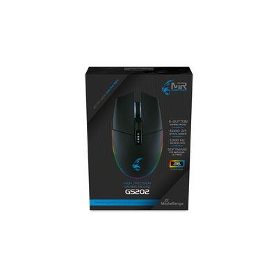 cb8bf56d-290f-465d-9571-cb610c6c5f29 Mediarange USB optinė pelė juoda, modelis MRGS202