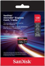Atminties kortelė SanDisk microSDXC 128GB su UHS-I greičiu