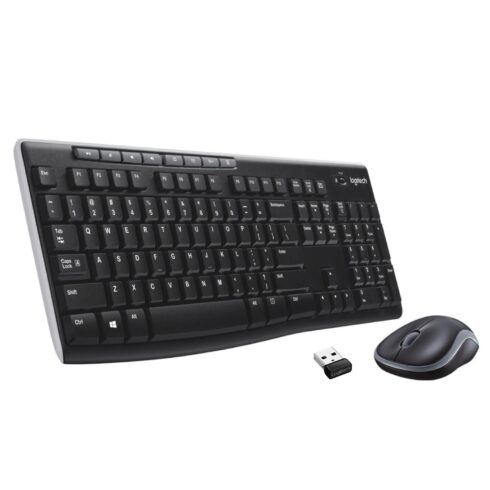 Klaviatūra Logitech MK270 su USB belaidžiu imtuvu