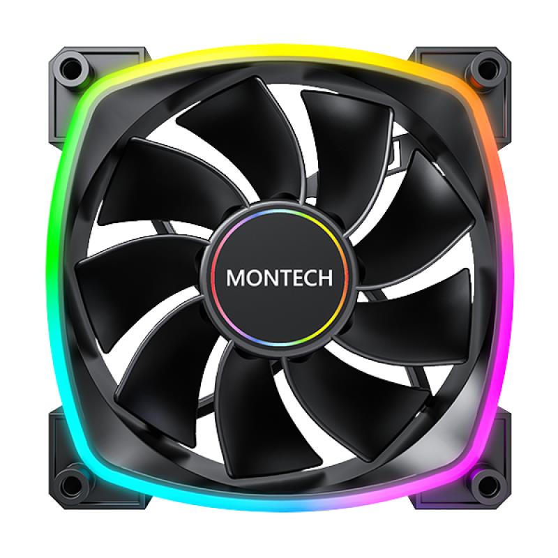 ce3be3c2-7081-48ac-956c-5ce92689a1b6 CASE FAN 140MM/RX140 PWM BLACK MONTECH