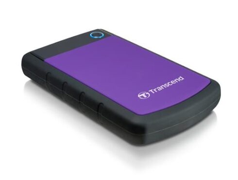 Išorinis HDD TRANSCEND StoreJet 2TB USB 3.0, violetinis