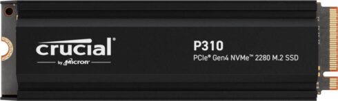 SSD CRUCIAL P310 2TB M.2 PCIe Gen4, rašymo greitis 6000 MB/s