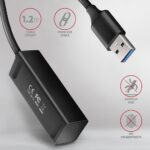 I/O HUB USB3.2 4PORT MINI/1.2M HUE-M1AL AXAGON