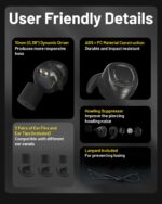 HEADSET BLUETOOTH/NE20 CLASSIC BLACK NITECORE