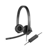 Ausinės Logitech H570E su USB jungtimi