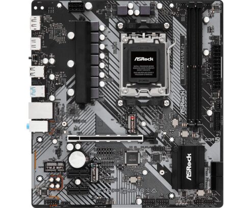 ASROCK B650M-H/M.2+ Micro-ATX motininė plokštė su DDR5 atmintimi
