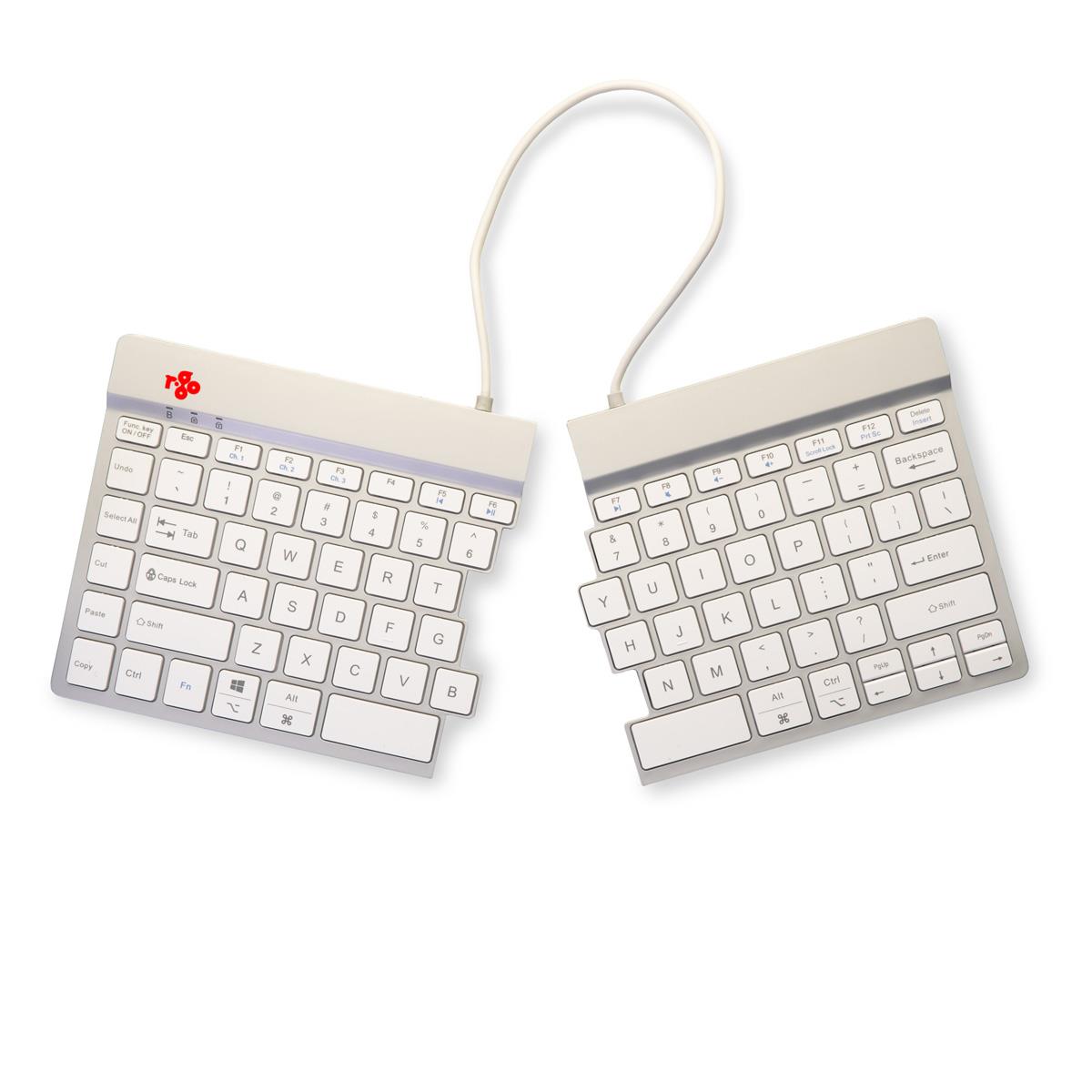 d06f4226-3319-462c-b502-ba4ea8160a87 KEYBOARD WRL COMPACT BREAK/WHITE RGOSBUSWLWH R-GO TOOLS