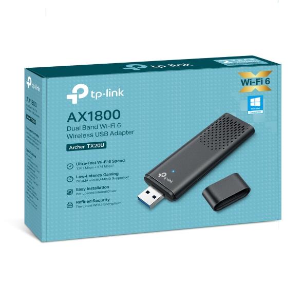 d08278cc-5175-42b0-852e-9a3da057e926 WRL ADAPTER 1800MBPS USB/ARCHER TX20U TP-LINK