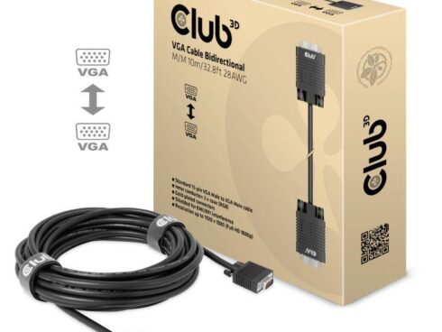 CABLE VGA TO VGA 10M/M/M CAC-1710 CLUB3D