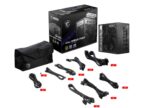 Power Supply MSI 1000 Watts Efficiency 80 PLUS GOLD PFC Active MPGA1000GPCIE5