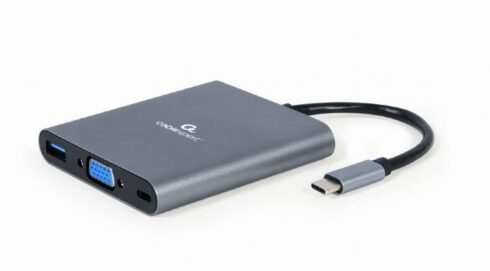 USB-C adapteris 6-in-1 su HDMI ir USB3 prievadu