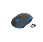 MOUSE USB OPTICAL WRL BLACK/BLUE MUSW-4B-03-B GEMBIRD