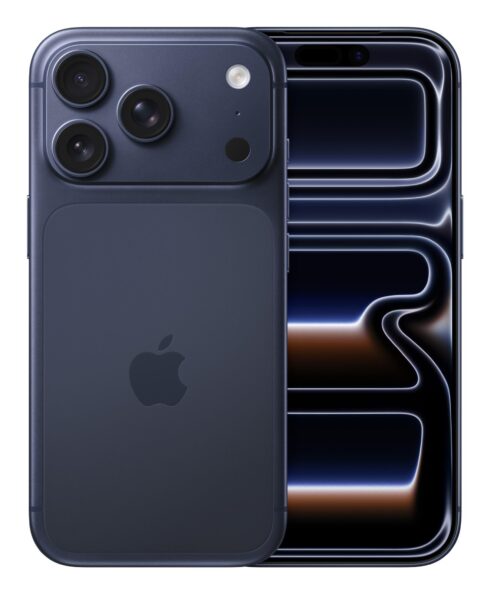 iPhone 17 Pro su 256GB atminties, mėlynas korpusas