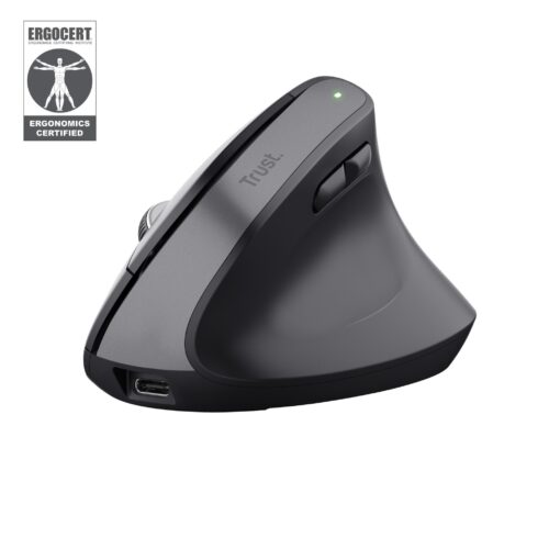 Bayo+ ergonominė belaidė pelė su USB jungtimi