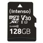 Micro SDXC atminties kortelė 128GB C10 su adapteriu