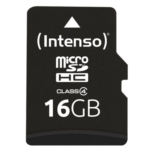 Micro SDHC atminties kortelė 16GB C4 Intenso