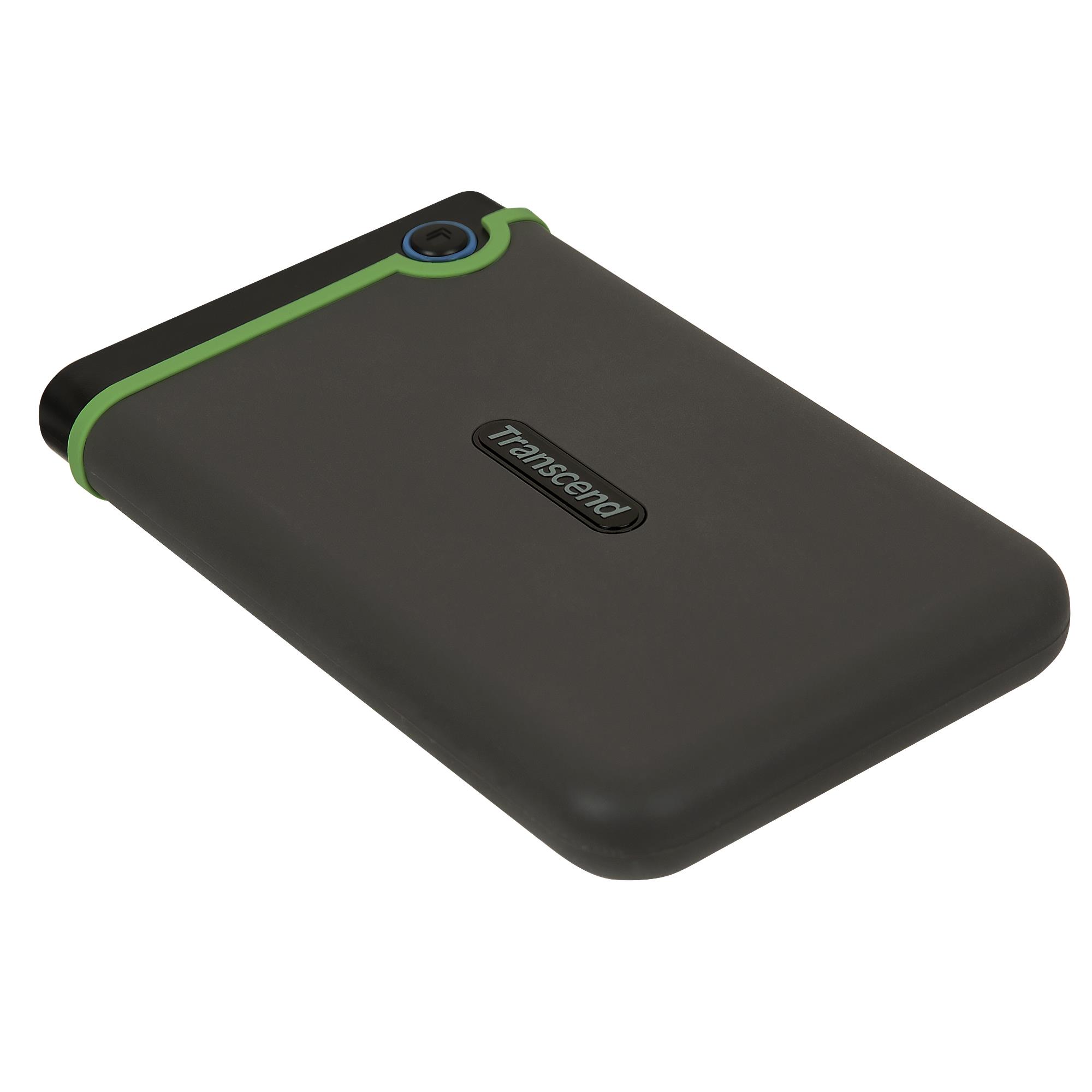 d28d5422-2b5e-45ba-b1c2-6559d6dedb54 External HDD TRANSCEND StoreJet 2TB USB 3.0 Colour Green TS2TSJ25M3S