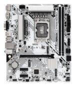 Mainboard ASROCK Intel B760 Express LGA1700 Micro-ATX Memory DDR5 Memory slots 2 2xPCI-Express 3.0 1x 1xPCI-Express 4.0 16x 1xM.2 1x15pin D-sub 1xHDMI 1xDisplayPort 1xAV-In 1xAV-out 1xMicrophone 2xUSB 2.0 3xUSB 3.2 1xUSB-C 1xRJ45 B760M-HDV/M.2