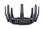 Wireless Router ASUS 6000 Mbps Mesh Wi-Fi 6 USB 3.1 9x10/100/1000M 1x10GbE 1xSPF+ Number of antennas 8 RT-AX89X