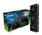 Graphics Card PALIT NVIDIA GeForce RTX 5060 Ti 16 GB GDDR7 128 bit PCIE 5.0 16x Memory 1750 MHz Triple slot Fansink 1xHDMI 3xDisplayPort NE7506T019T1-GB2061S