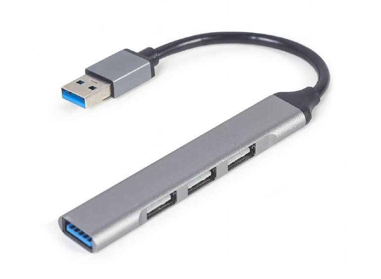 d3d913dc-52ac-4f30-8d46-9f5bef00cba6 I/O HUB USB3 4PORT su 1 USB3 ir 3 USB2 prievadais, sidabrinis