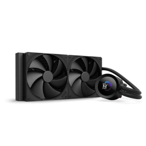 CPU aušintuvas NZXT Kraken Plus 280 V2 su pritaikomu LCD ekranėliu