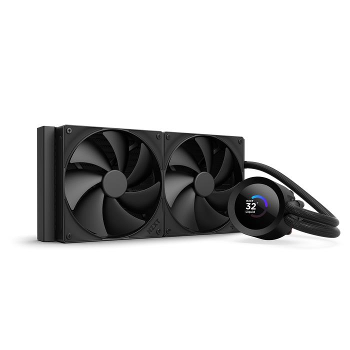 d4047f1e-6404-4c52-91ff-dcfbade7b3ec CPU aušintuvas NZXT Kraken Plus 280 V2 su pritaikomu LCD ekranėliu