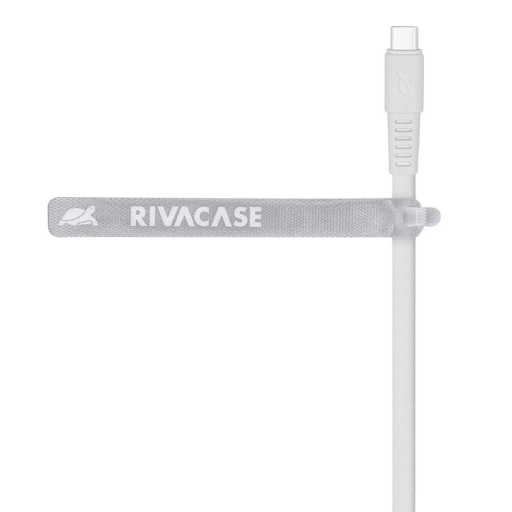 d4498102-cc90-4623-b149-e5076d5794fa CABLE USB-C TO USB-C 1.2M/WHITE PS6005 WT12 RIVACASE