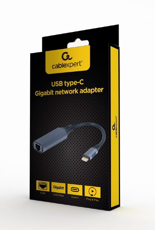 d46f6ce9-5a2a-475d-973a-86707ac46345 I/O ADAPTER USB-C TO LAN/GREY A-USB3C-LAN-01 GEMBIRD
