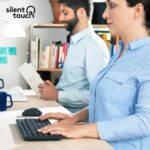 Klaviatūros ir pelės komplektas MK295, Silent Touch technologija
