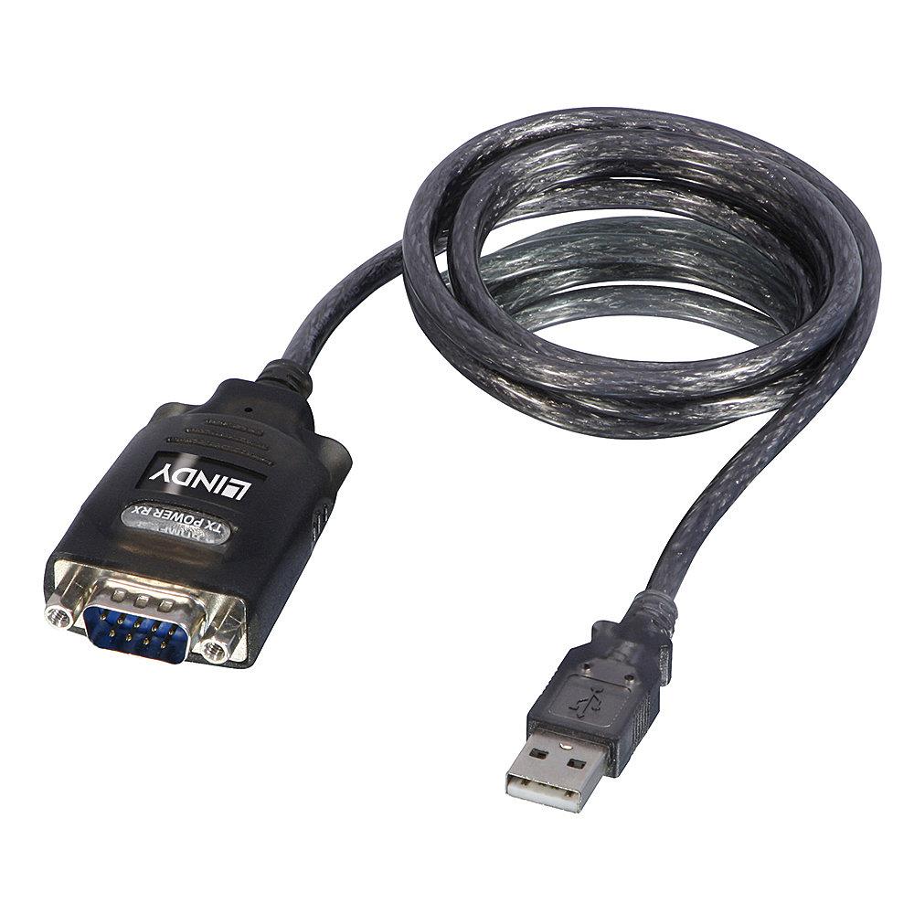 I/O CONVERTER USB TO SERIAL/42686 LINDY - RPC.LT