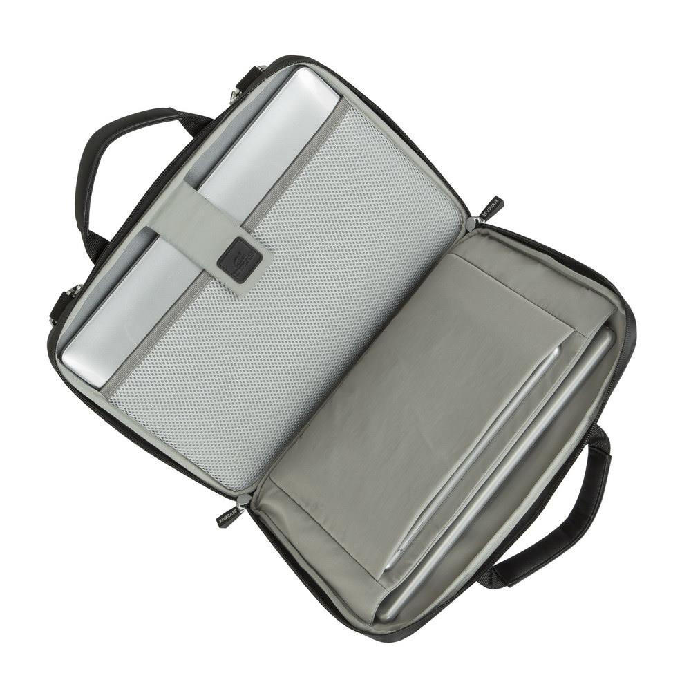d6191c19-736c-4fff-85f6-9220279b92c8 NB CASE LANTAU 13.3"/8823 BLACK MELANGE RIVACASE