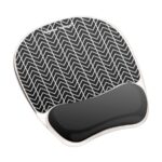 Pelės kilimėlis su gelio atrama Fellowes Chevron 9653401