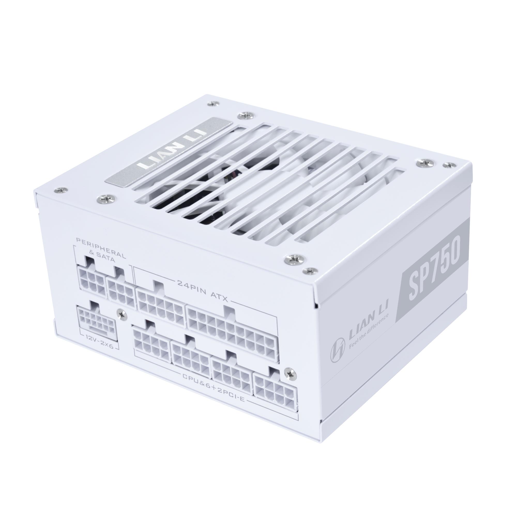 d65dc76d-3636-4cf7-8291-e8d0f0cc07c7 Power Supply LIAN LI SP750 SFX 750 Watts Efficiency 80 PLUS GOLD PFC Active G9P.SP0750G.W000.EU