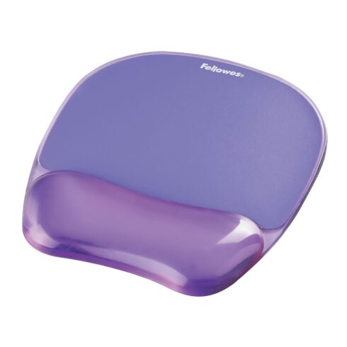 Pelės kilimėlis su gelio atrama, violetinis, Fellowes 9144104