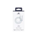 CABLE USB-C TO USB-C 1.2M/WHITE PS6005 WT12 RIVACASE