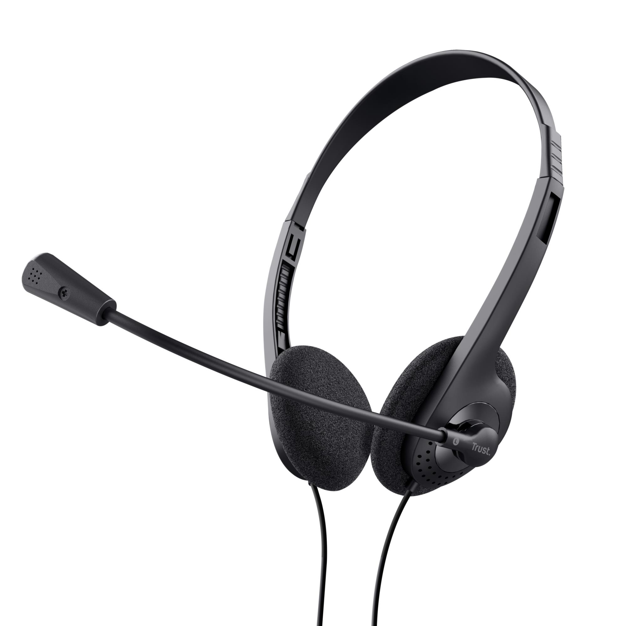 d806459d-5cde-4e58-b528-3fc4ce307d33 Ausinės Trust Primo Chat su reguliuojamu mikrofonu