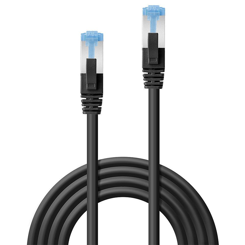 d80ae96a-75d8-4a1b-84c9-fad713f0a75d Cat6A S/FTP tinklo kabelis, 1m ilgio, juodas