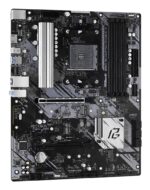 Mainboard ASROCK AMD B550 SAM4 ATX 2xPCI-Express 3.0 1x 1xPCI-Express 3.0 4x 2xM.2 1xPCI-Express 4.0 16x Memory DDR4 Memory slots 4 1xHDMI 2xAudio-In 1xAudio-Out 6xUSB 3.2 1xPS/2 1xRJ45 B550PHANTOMGAMING4