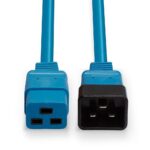 CABLE POWER IEC EXTENSION 3M/BLUE 30122 LINDY