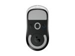 Pelė Logitech USB Optical WRL Pro X, balta, iš šono