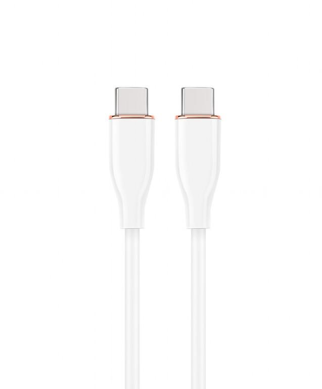 d99e6039-e7c6-417f-be41-c2a0213d425a USB-C laidas 1.5 m, Premium, baltas, Power Delivery